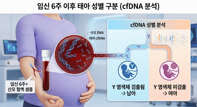 제누검사와 니프티검사, 무엇이 다른가요? 관련 해부 구조 그림